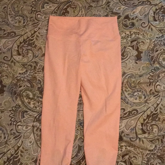 light peach leggings